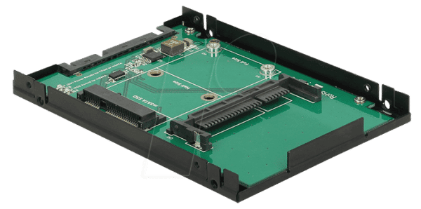 DELOCK 62862 - Konverter SATA 22 Pin > mSATA / CFast