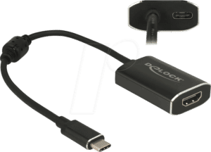 DELOCK 62988 - Adapterkabel USB Type-C Stecker > HDMI Buchse