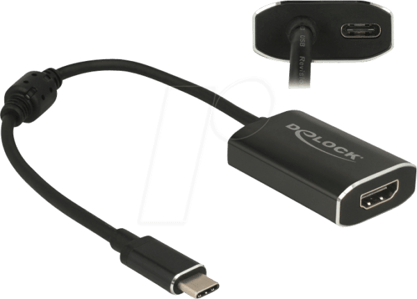 DELOCK 62988 - Adapterkabel USB Type-C Stecker > HDMI Buchse