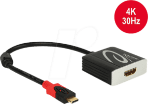 DELOCK 62999 - Delock Adapterkabel USB C-Stecker > HDMI Buchse DP-Alt 4K