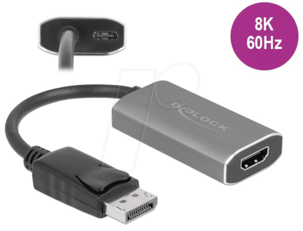 DELOCK 63118 - DisplayPort Adapter