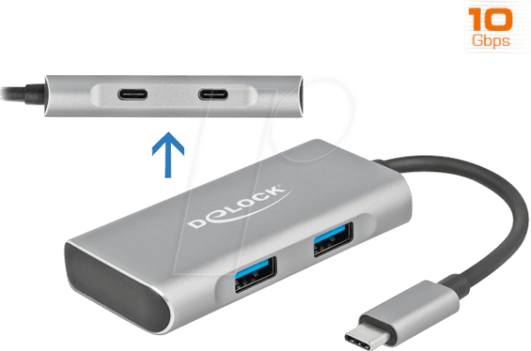 DELOCK 63260 - USB 3.1 Hub