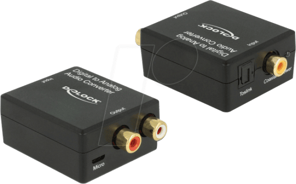 DELOCK 63477 - Audio Konverter Digital > Analog HD