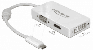 DELOCK 63924 - Adapter USB Type-C Stecker > VGA