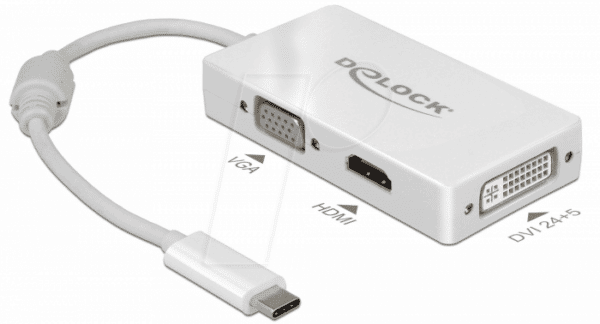 DELOCK 63924 - Adapter USB Type-C Stecker > VGA