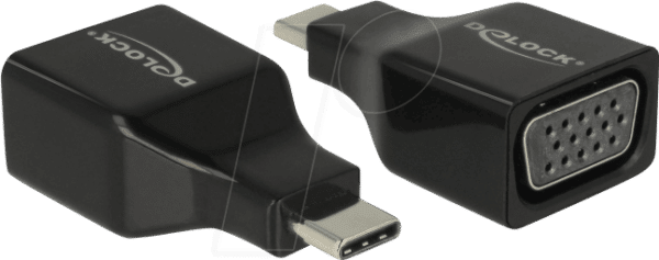 DELOCK 63933 - USB Type-C  Adapter zu VGA (DP Alt Mode)