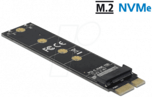 DELOCK 64105 - PCIe x1 > 1 x M.2 Key M NVMe