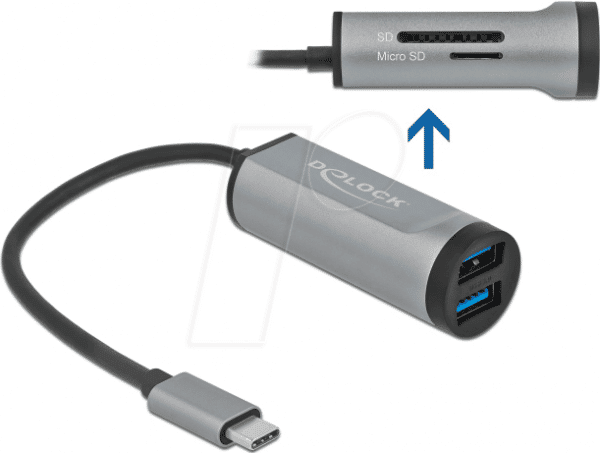 DELOCK 64115 - Card Reader