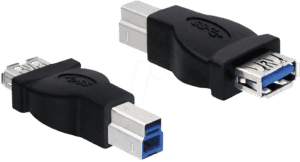 DELOCK 65179 - USB 3.0 B Stecker auf USB 3.0 A Buchse