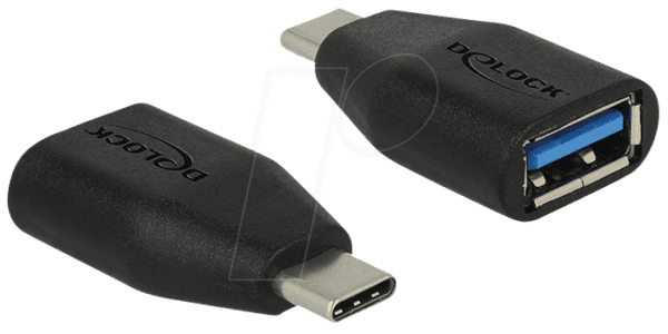 DELOCK 65519 - Adapter USB 3.1 Type-C Stecker auf A-Buchse