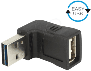 DELOCK 65521 - EASY USB A Stecker auf USB A Buchse