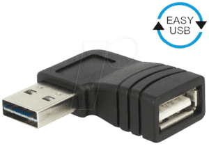 DELOCK 65522 - EASY USB A Stecker auf USB A Buchse