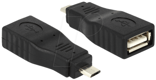 DELOCK 65549 - USB Micro B Stecker auf A Buchse OTG
