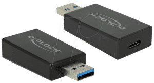 DELOCK 65689 - USB 3.1 A Stecker auf USB 3.1 C Buchse