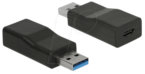 DELOCK 65696 - Konverter USB 3.0 A Stecker auf USB C Buchse