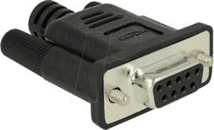 DELOCK 65843 - Adapter RS-232 DB9 Buchse Loopback