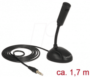 DELOCK 65872 - Mikrofon für Smartphone-Tablet Klinke 3