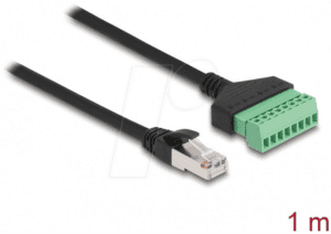 DELOCK 66041 - RJ45 Kabel Cat.6 Stecker > Terminalblock