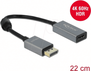 DELOCK 66436 - DisplayPort Adapter