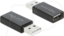 DELOCK 66529 - Datenblocker USB A -> USB A