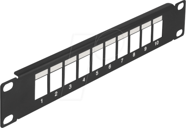 DELOCK 66676 - 10'' Keystone Patchpanel