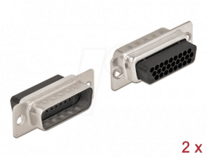 DELOCK 66713 - D-Sub HD 26 Pin Crimp Stecker