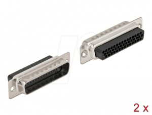 DELOCK 66714 - D-Sub HD 44 Pin Crimp Stecker