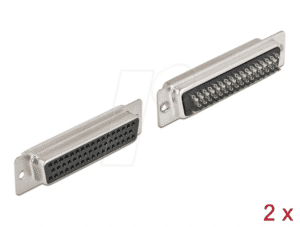 DELOCK 66716 - D-Sub HD 50 Pin Buchse Metall