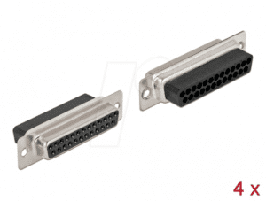 DELOCK 66721 - D-Sub 25 Pin Crimp Buchse