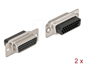 DELOCK 66724 - D-Sub HD 26 Pin Crimp Buchse