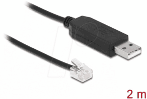 DELOCK 66735 - Adapterkabel USB zu Seriell