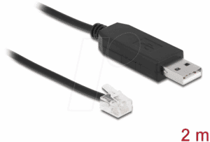 DELOCK 66736 - Adapterkabel USB zu Seriell