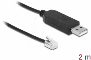 DELOCK 66738 - Adapterkabel USB zu Seriell