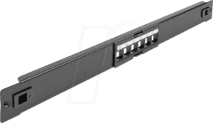 DELOCK 66820 - 19'' Keystone Patchpanel 6 Port werkzeugfrei