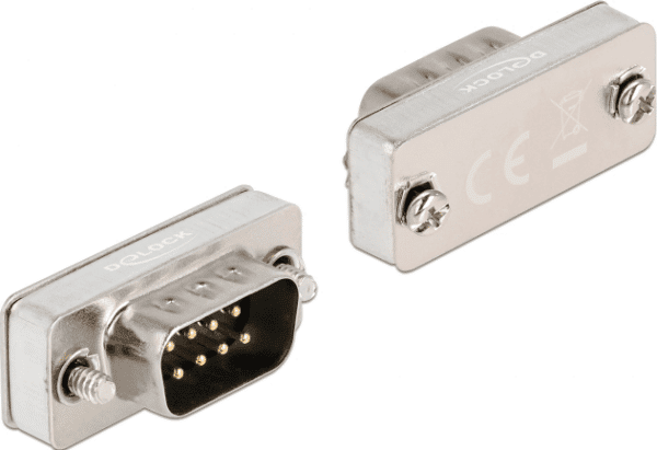 DELOCK 66828 - Adapter RS-232/422/485 DB9 Stecker Loopback