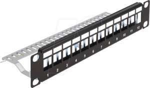 DELOCK 66874 - 10'' Keystone Patchpanel