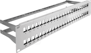 DELOCK 66879 - 19'' Keystone Patchpanel