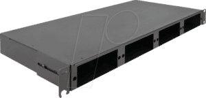 DELOCK 66924 - 19'' LWL HD (High Density) Patchpanel 1 HE schwarz