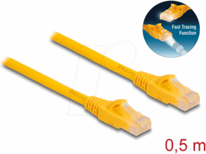 DELOCK 80100 - Patchkabel Cat.6A U/UTP Fast Tracing 0