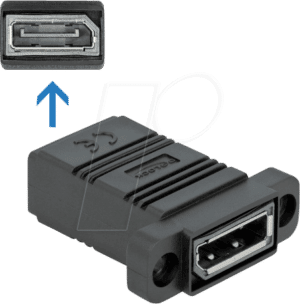 DELOCK 81309 - Easy 45 DisplayPort Adapter gerade