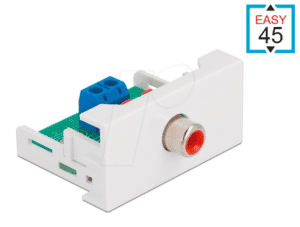 DELOCK 81337 - Easy 45 Modul Cinch Buchse 22