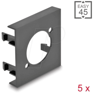 DELOCK 81405 - Easy 45 Modulblende Loch D-Typ