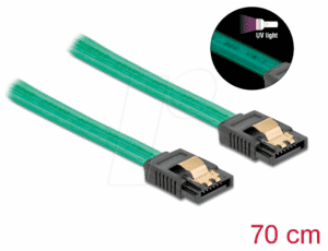 DELOCK 82112 - Kabel SATA 6 Gb/s St. > Bu.