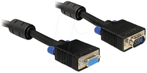 DELOCK 82563 - VGA Monitor Kabel 15-pol VGA Verlängerung