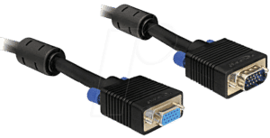 DELOCK 82566 - VGA Monitor Kabel 15-pol VGA Verlängerung