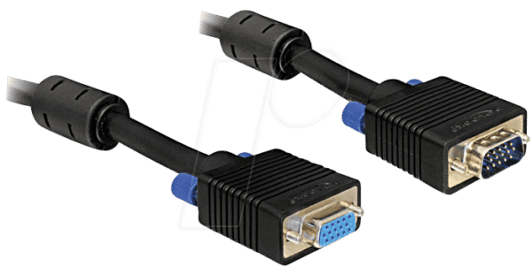 DELOCK 82567 - VGA Monitor Kabel 15-pol VGA Verlängerung
