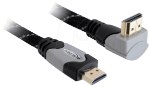 DELOCK 83077 - High Speed HDMI Kabel gewinkelt nach oben 5 m