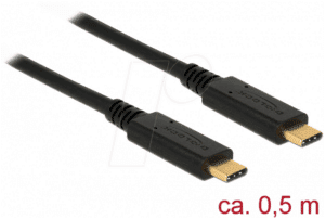 DELOCK 83042 - Delock Kabel USB 3.1 Gen 2 C-Stecker > C-Stecker 3A 0