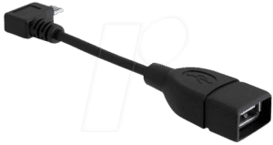 DELOCK 83104 - USB Kabel Micro B Stecker auf USB 2.0 A Buchse