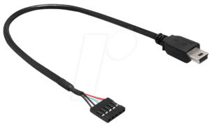 DELOCK 83170 - USB Pfostenbuchse auf USB Mini B Stecker